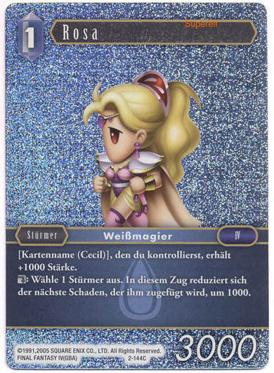 Final Fantasy Opus 2-144 C Rosa Wasser