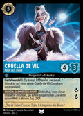 Lorcana Aufstieg der Flutgestalten 2-145 UC Cruella de Vil Saphir