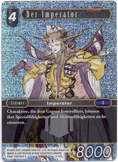 Final Fantasy Opus 2-147 L Der Imperator Dunkelheit