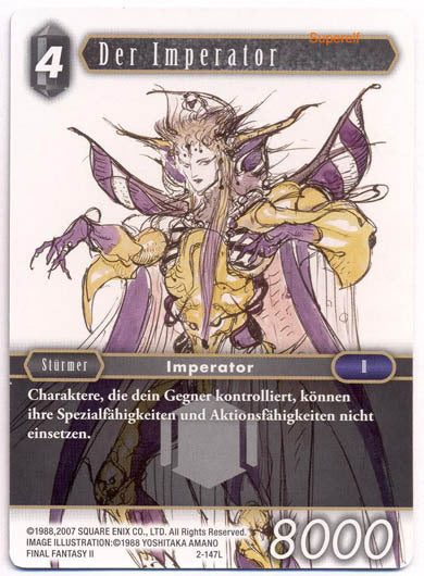 Final Fantasy Opus 2-147 L Der Imperator Dunkelheit