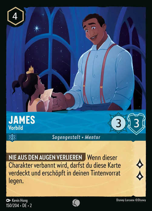 Lorcana Aufstieg der Flutgestalten 2-150 C James Saphir