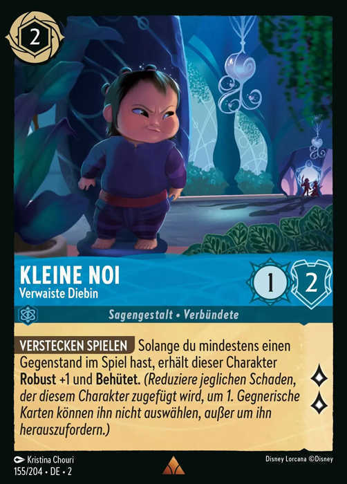 Lorcana Aufstieg der Flutgestalten 2-155 R Kleine Noi Saphir