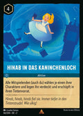 Lorcana Aufstieg der Flutgestalten 2-162 R Hinab in das Kaninchenloch Saphir