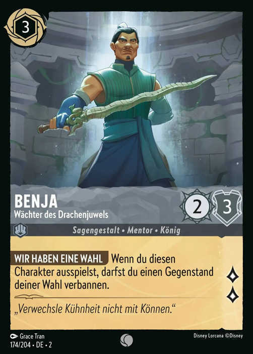 Lorcana Aufstieg der Flutgestalten 2-174 C Benja Stahl