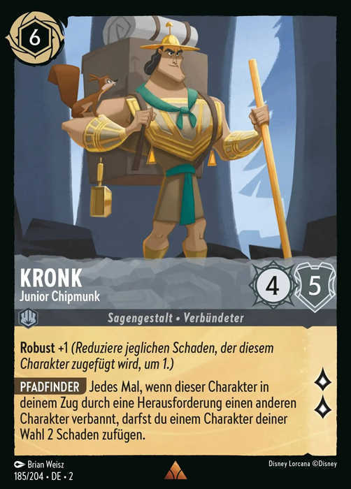 Lorcana Aufstieg der Flutgestalten 2-185 R Kronk Stahl