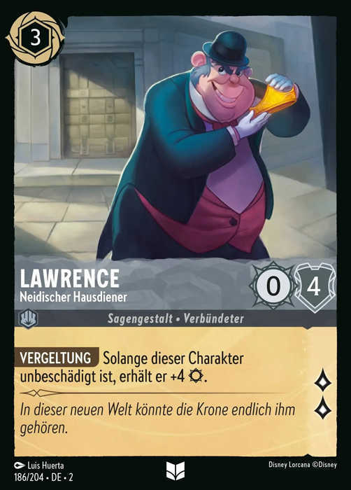 Lorcana Aufstieg der Flutgestalten 2-186 UC Lawrence Stahl
