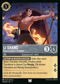 Lorcana Aufstieg der Flutgestalten 2-187 UC Li Shang Stahl