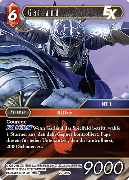 Final Fantasy Opus 20-005 C Garland Feuer