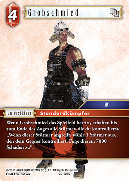 Final Fantasy Opus 20-006 C Grobschmied Feuer