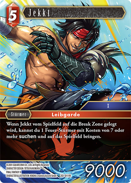 Final Fantasy Opus 20-011 R Jekkt Feuer