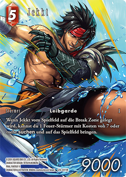 Final Fantasy Opus 20-011 R Jekkt Feuer