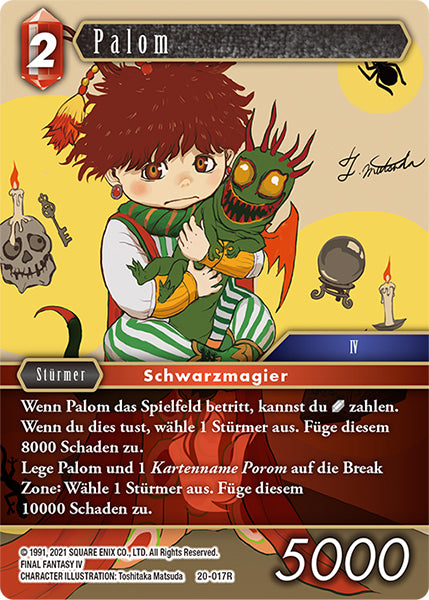 Final Fantasy Opus 20-017 R Palom Feuer