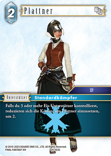 Final Fantasy Opus 20-023 C Plattner Eis
