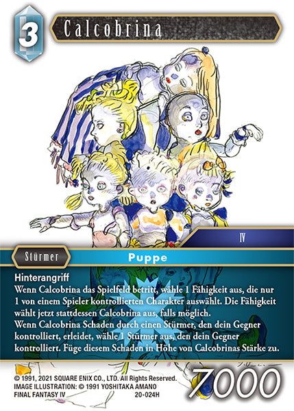 Final Fantasy Opus 20-024 H Calcobrina EIs