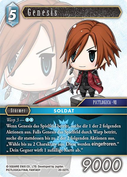 Final Fantasy Opus 20-027 C Genesis Eis