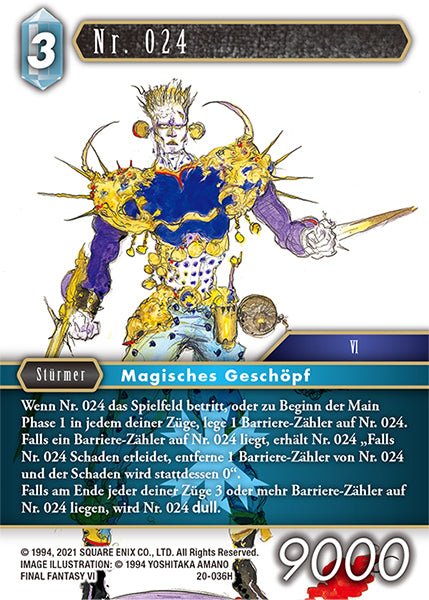 Final Fantasy Opus 20-036 H Nr. 024 Eis