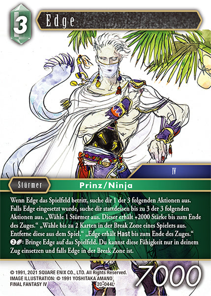 Final Fantasy Opus 20-044 L Edge Wind