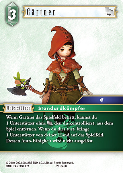 Final Fantasy Opus 20-045 C Gärtner Wind