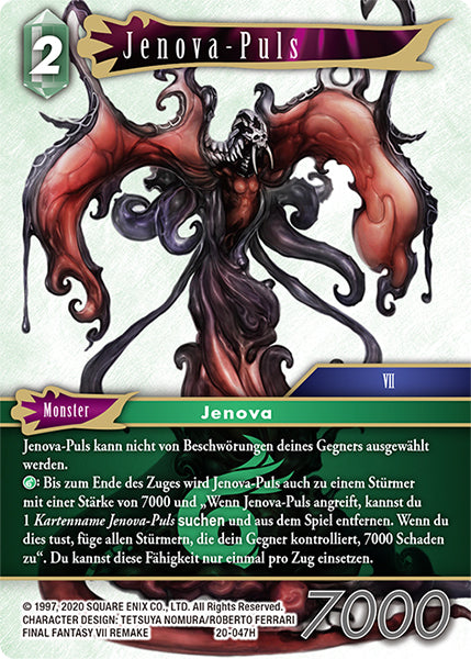 Final Fantasy Opus 20-047 H Jenova-Puls Wind