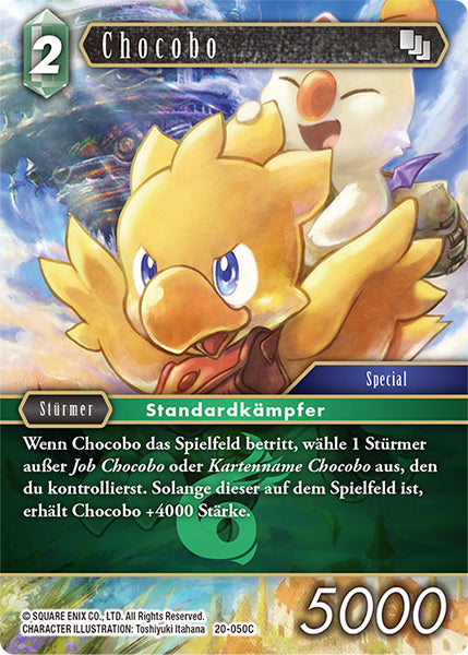 Final Fantasy Opus 20-050 C Chocobo Wind