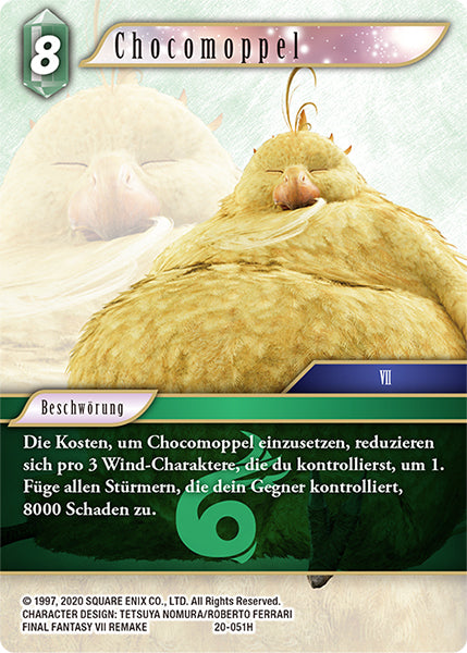 Final Fantasy Opus 20-051 H Chocomoppel Wind