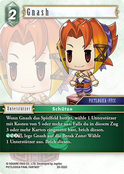 Final Fantasy Opus 20-052 C Gnash WInd