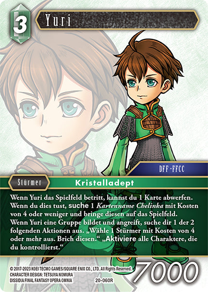 Final Fantasy Opus 20-060 R Yuri Wind