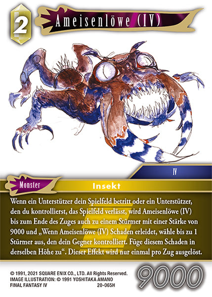 Final Fantasy Opus 20-065 H Ameisenlöwe (IV) Erde