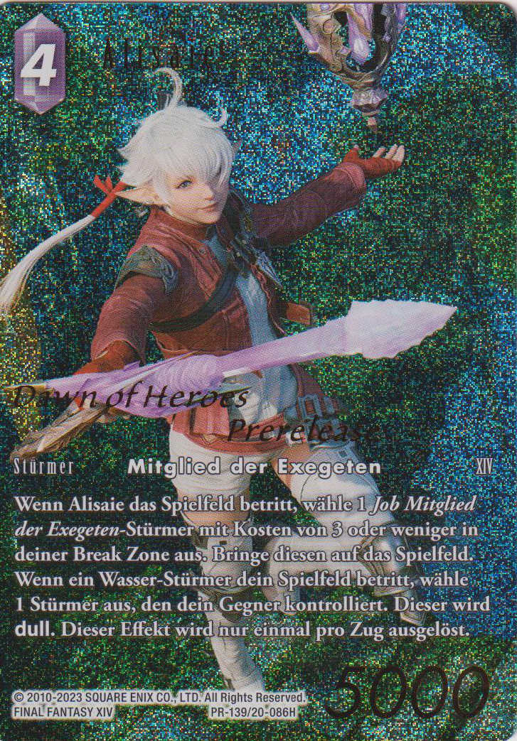 Final Fantasy Opus 20-086 H Alisaie Blitz