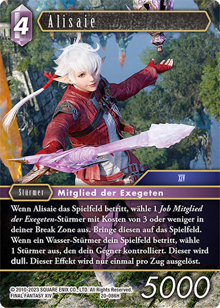 Final Fantasy Opus 20-086 H Alisaie Blitz