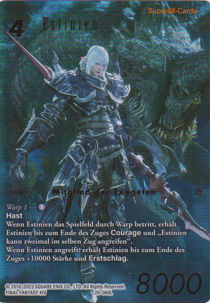 Final Fantasy Opus 20-088 L Estinien Blitz