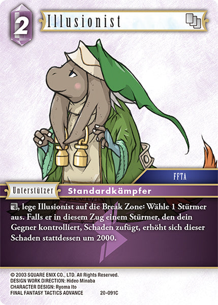 Final Fantasy Opus 20-091 C Illusionist Blitz