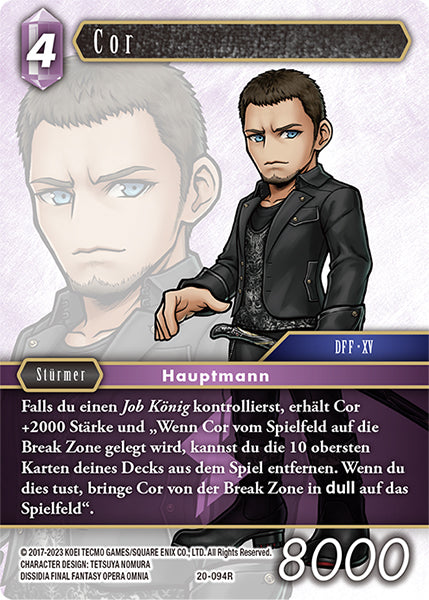 Final Fantasy Opus 20-094 R Cor Blitz