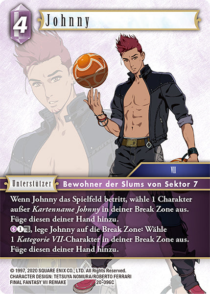 Final Fantasy Opus 20-096 C Johnny Blitz