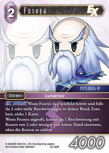 Final Fantasy Opus 20-100 R Fusoya Blitz