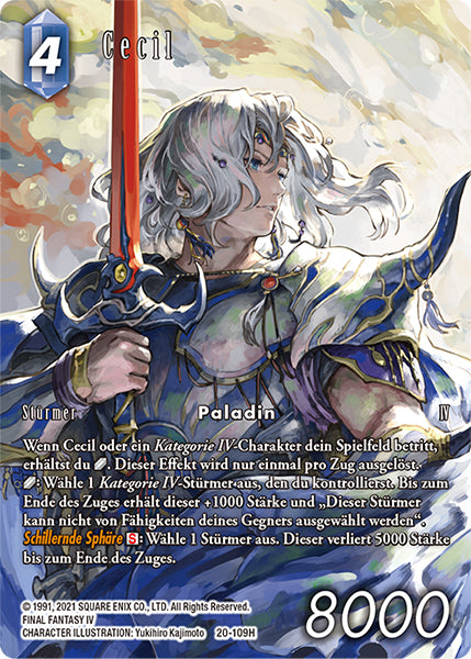 Final Fantasy Opus 20-109 H Cecil Wasser