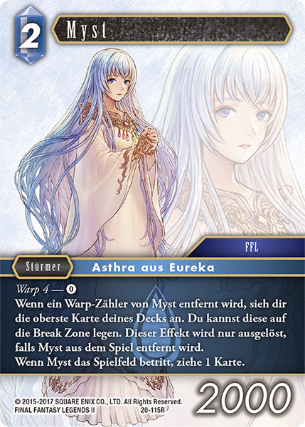 Final Fantasy Opus 20-115 R Mist Wasser