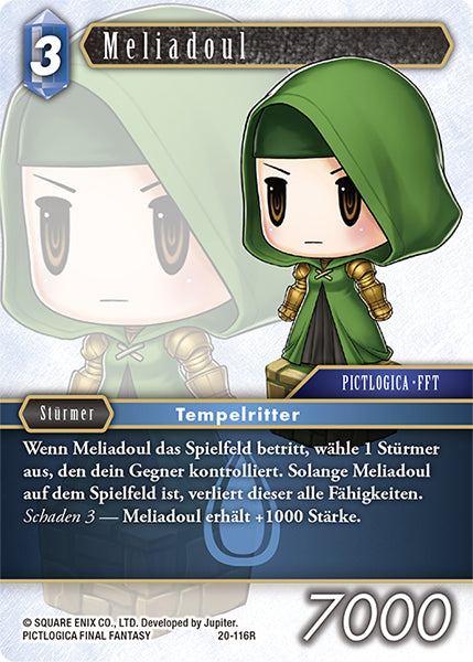 Final Fantasy Opus 20-116 R Meliadoul Wasser