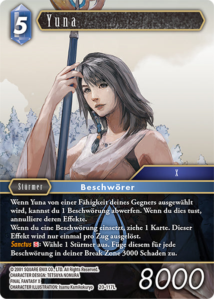 Final Fantasy Opus 20-117 L Yuna Wasser