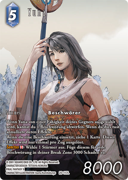 Final Fantasy Opus 20-117 L Yuna Wasser