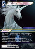Final Fantasy Opus 20-118 H Einhorn Wasser
