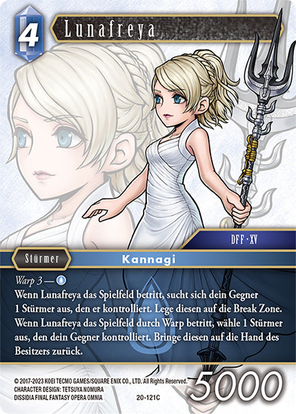 Final Fantasy Opus 20-121 C Lunafreya Wasser