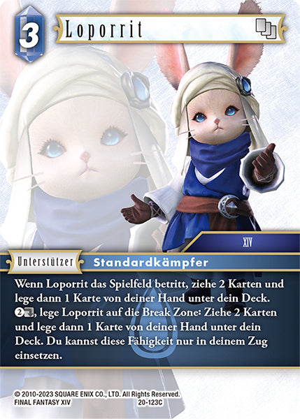 Final Fantasy Opus 20-123 C Loporrit Wasser