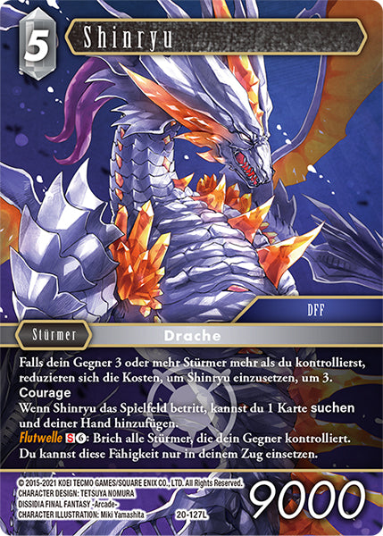 Final Fantasy Opus 20-127 L Shinryu Licht