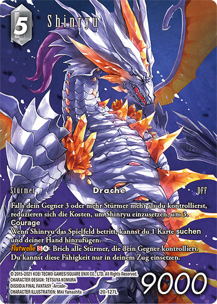 Final Fantasy Opus 20-127 L Shinryu Licht