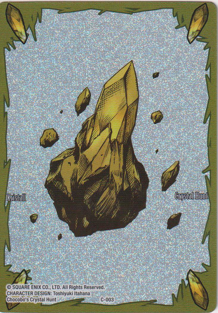 Final Fantasy Opus 20-C003 C Erde Kristall Token