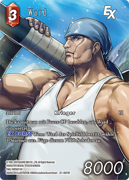 Final Fantasy Opus 21-001 R Ward Feuer