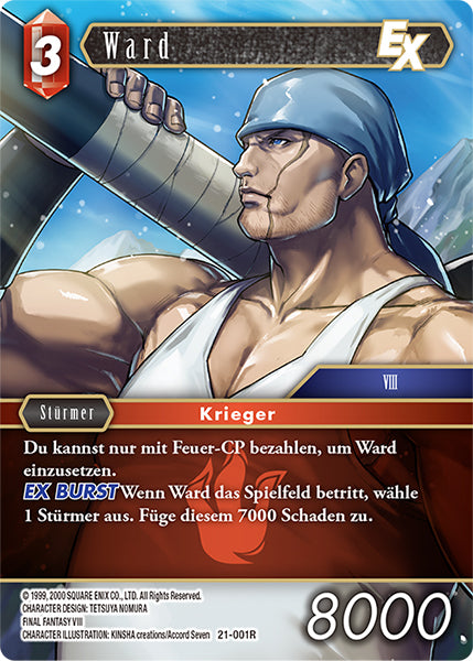 Final Fantasy Opus 21-001 R Ward Feuer