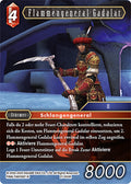Final Fantasy Opus 21-003 R Flammengeneral Gadalar Feuer