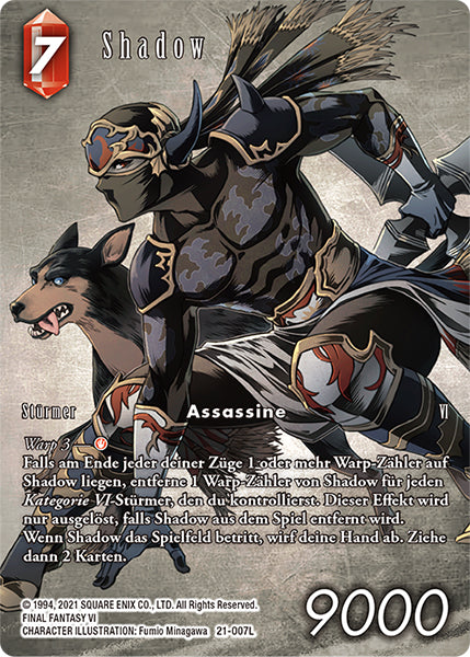 Final Fantasy Opus 21-007 L Shadow Feuer